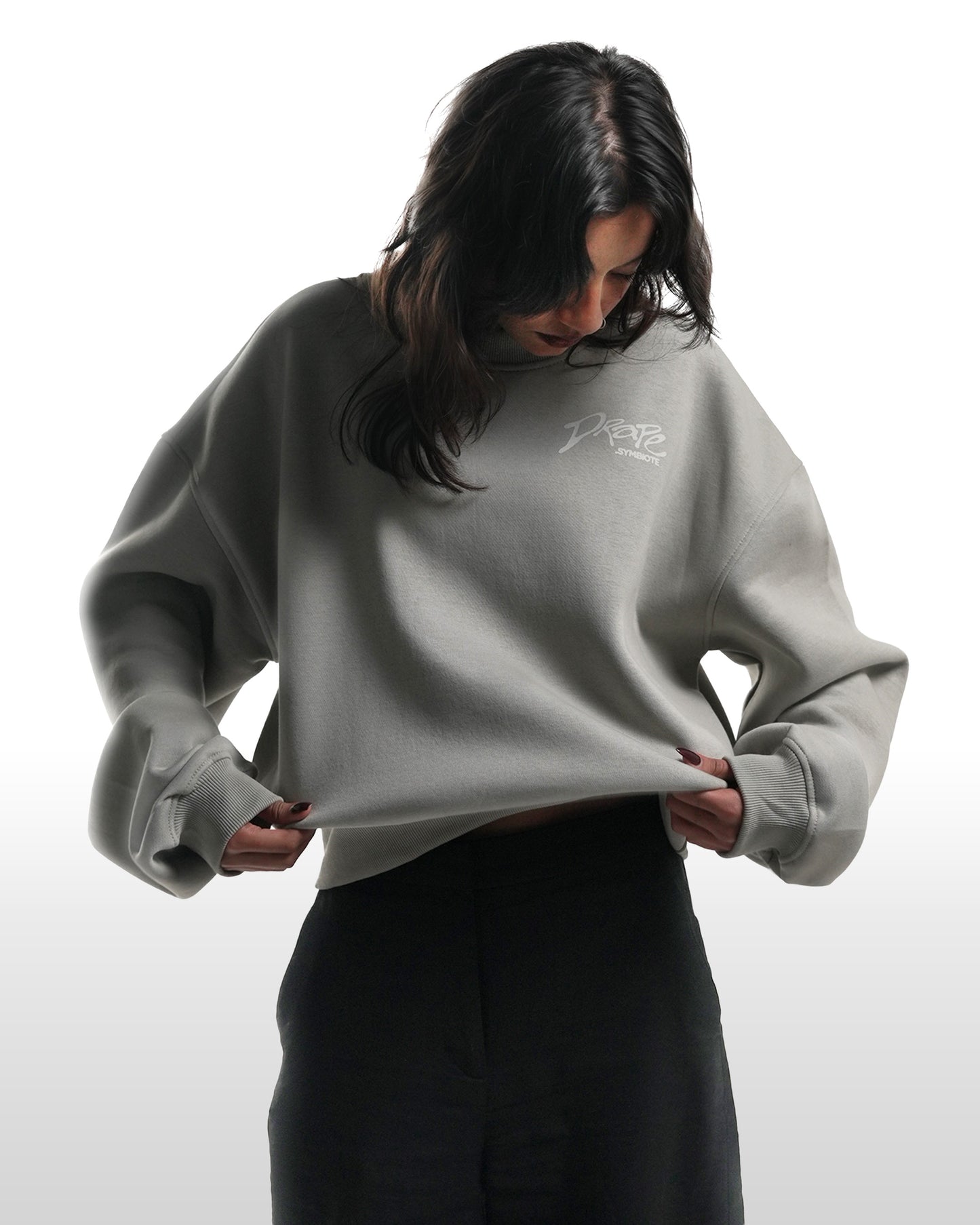 "Symbiote" Sweatshirt Grey