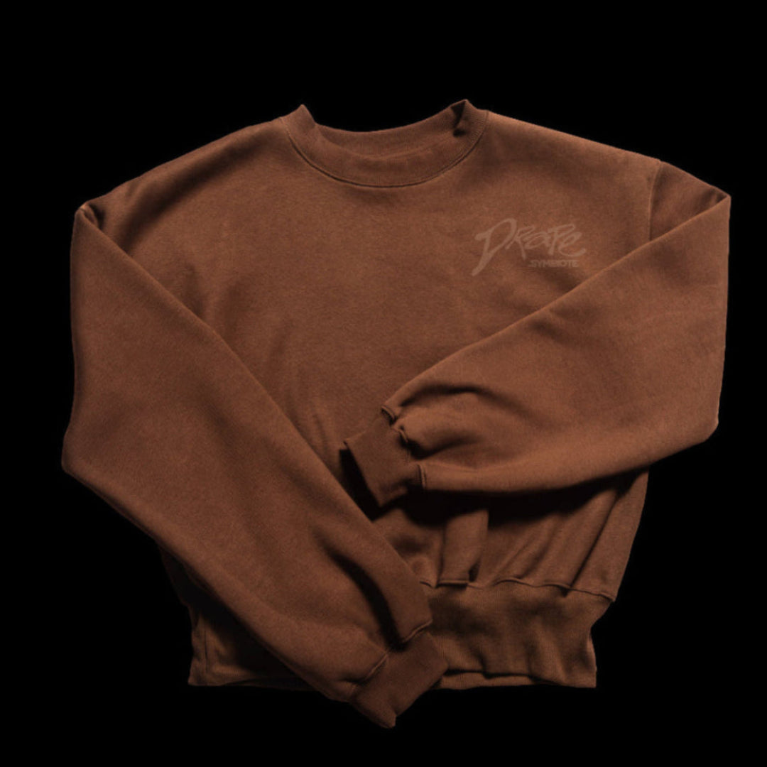 "Symbiote" Sweatshirt Brown