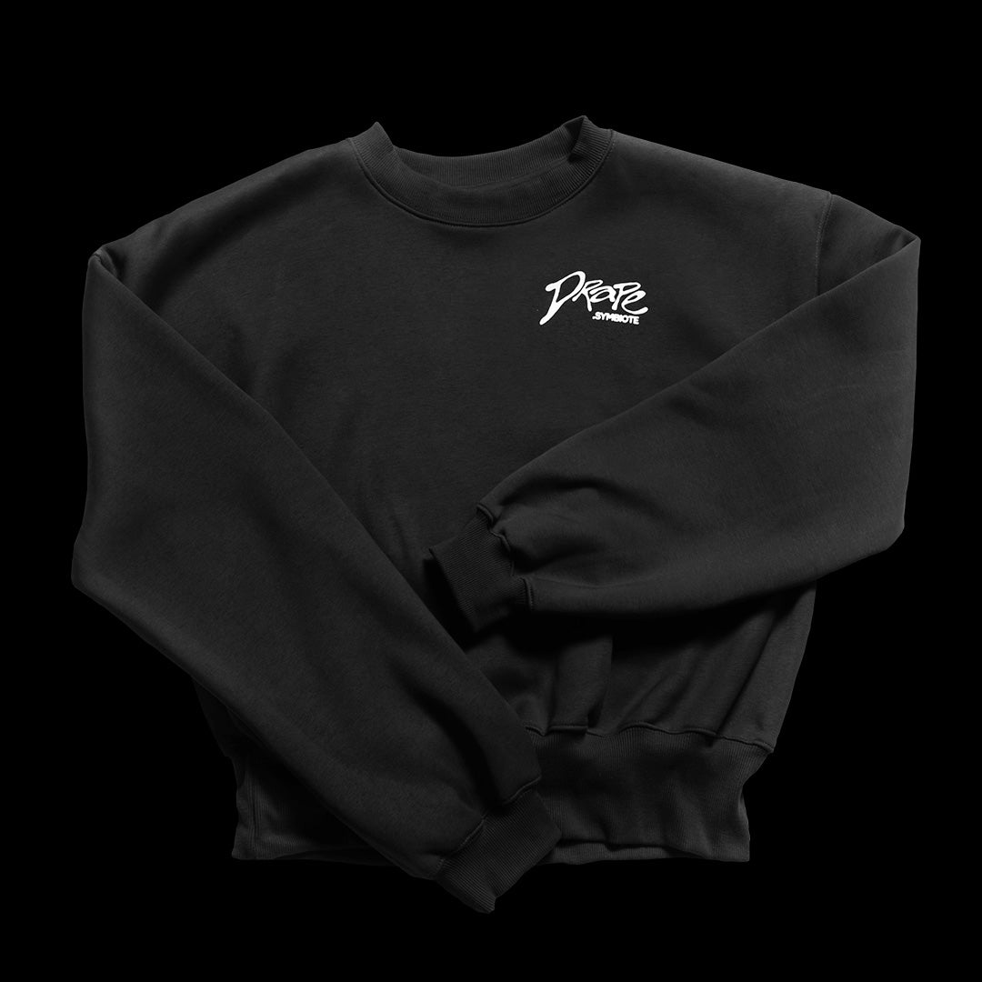 “SYMBIOTE” SWEATSHIRT BLACK