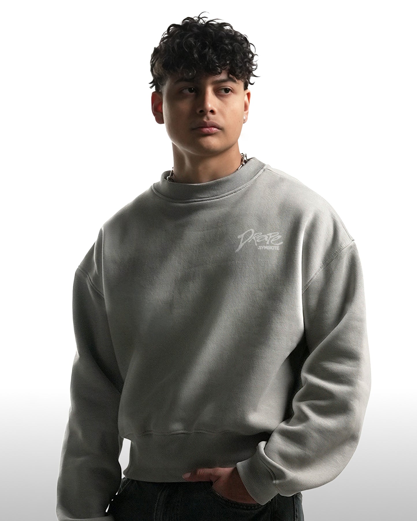 "Symbiote" Sweatshirt Grey