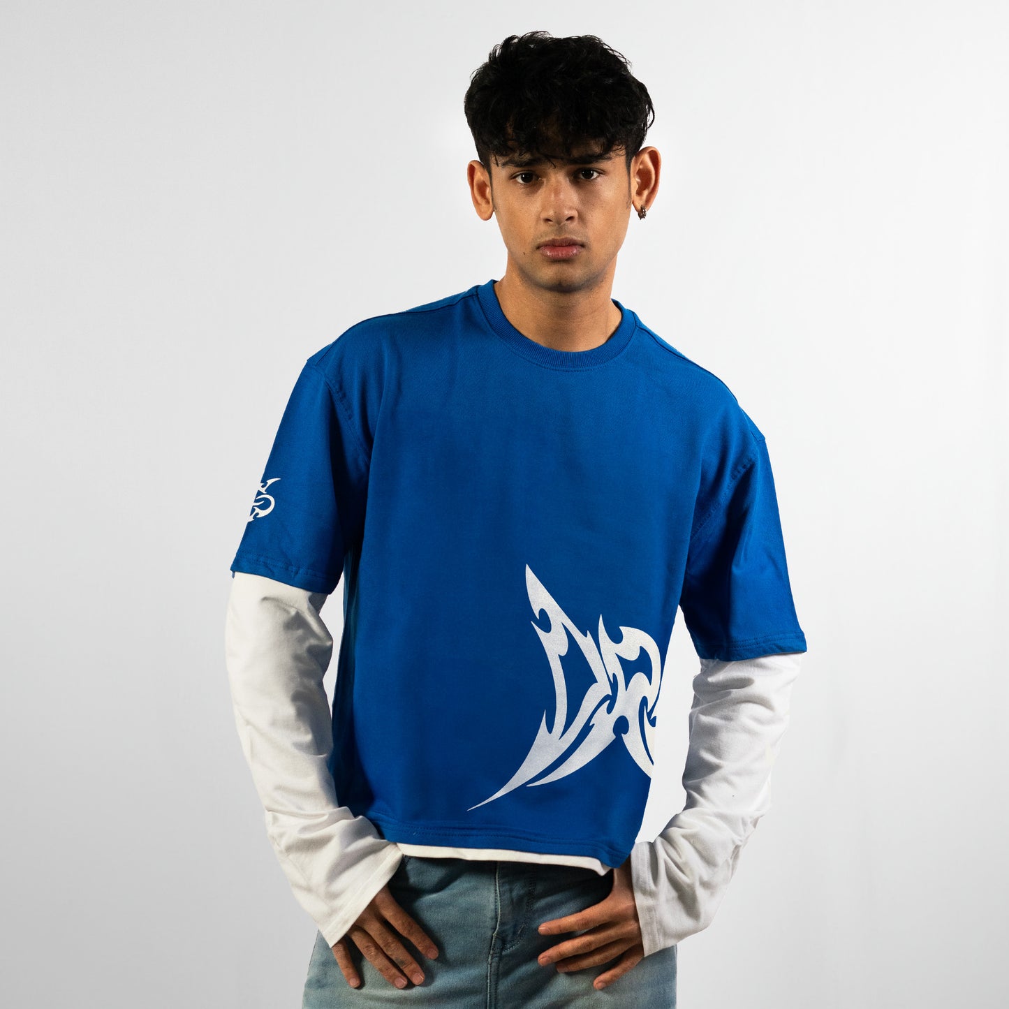 Tribal Full-sleeve Blue