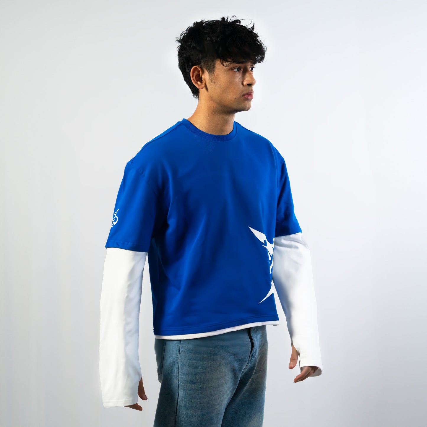 Tribal Full-sleeve Blue